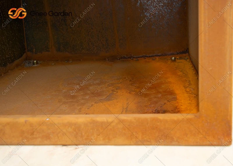 Corten Steel bbq garden Corten Steel bbq garden