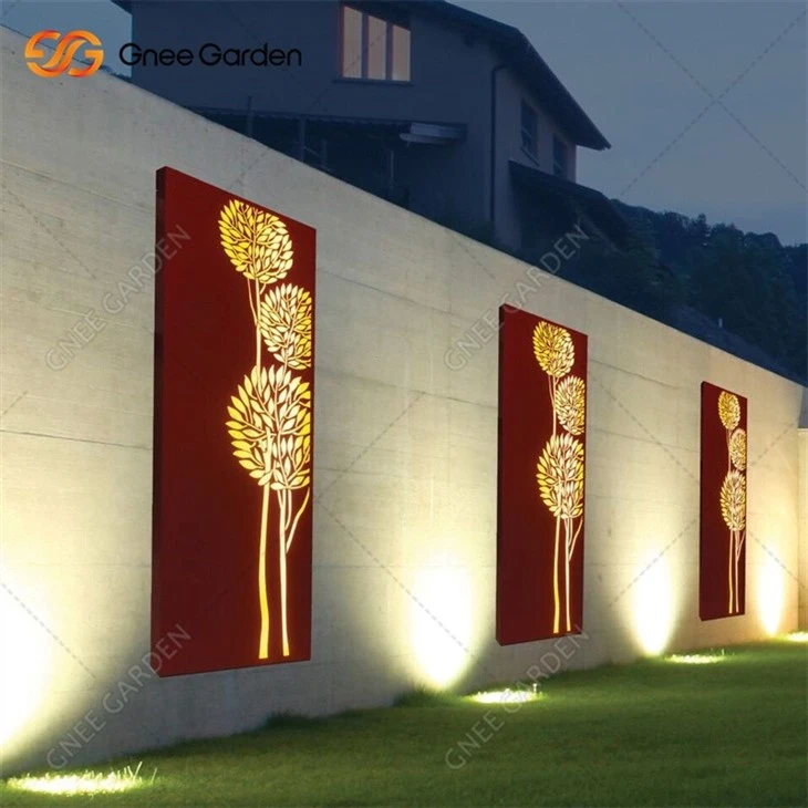 Decration Corten Screens For Hotel Or Garden