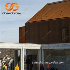 کور ٹین شیٹ اگواڑا کلاڈنگ