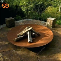 آؤٹ ڈور کارٹین اسٹیل گارڈن فائر پٹ