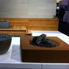 کارٹین اسٹیل کیوب فائر پٹ GN-FP-310