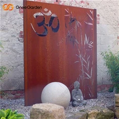 کارٹین اسٹیل گارڈن وال اسکرین برائے فروخت