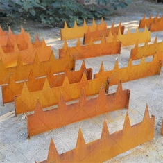 کارٹین اسٹیل اٹھائے ہوئے پلانٹر بیڈز