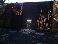 فیکٹری اپنی مرضی کے مطابق کارٹین اسٹیل واٹر فیچر آؤٹ ڈور