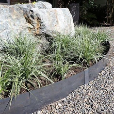 زنگ آلود اسٹیل لینڈ اسکیپ ایجنگ کورٹین گارڈن بیڈ