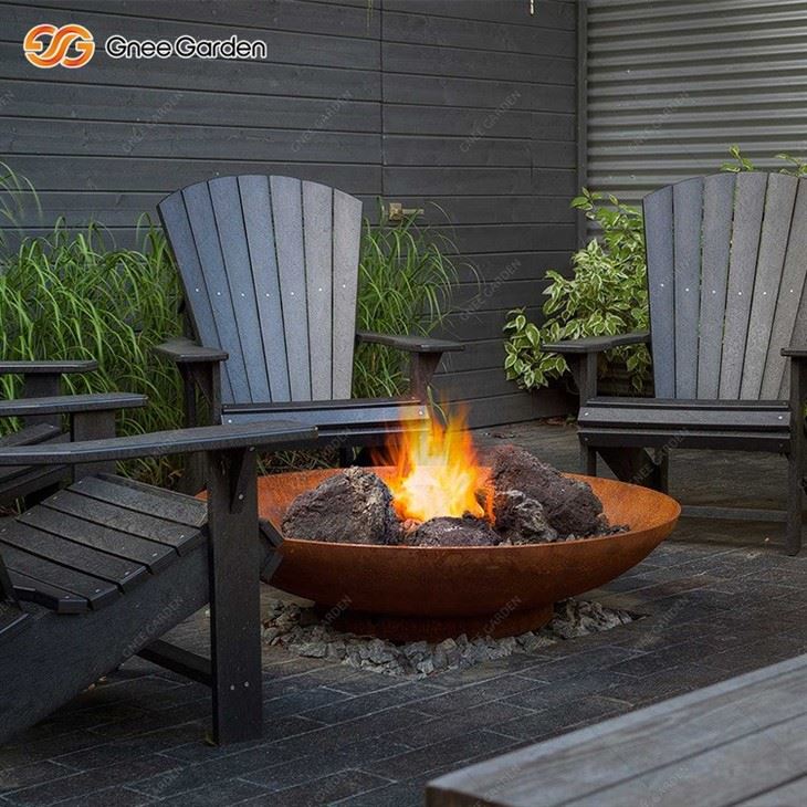 Gardening Weathering Steel Firepit