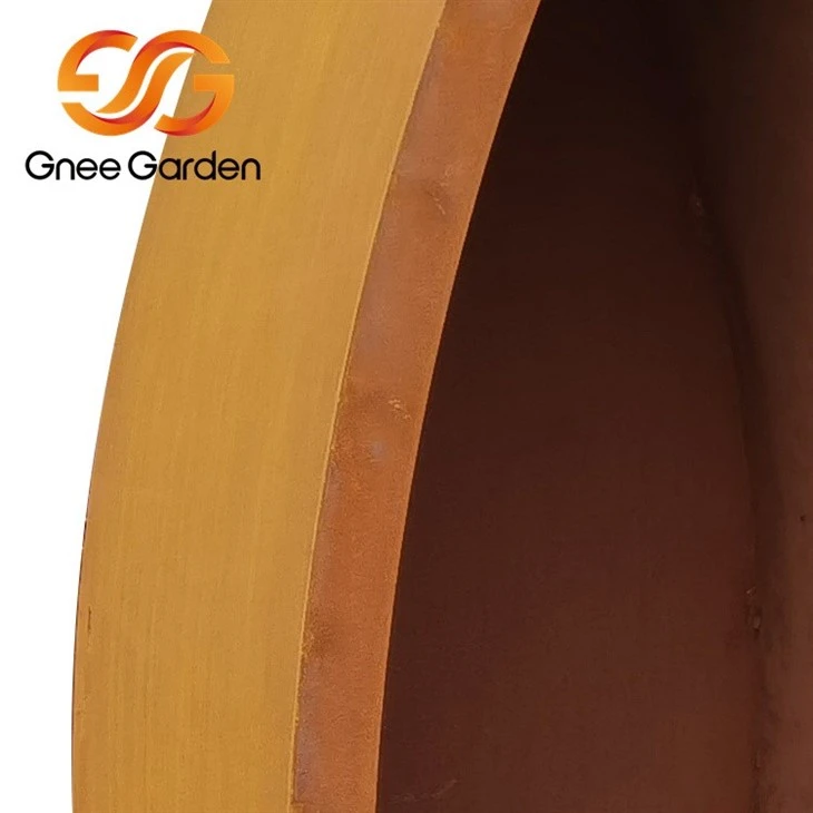 Corten Steel Log Rack